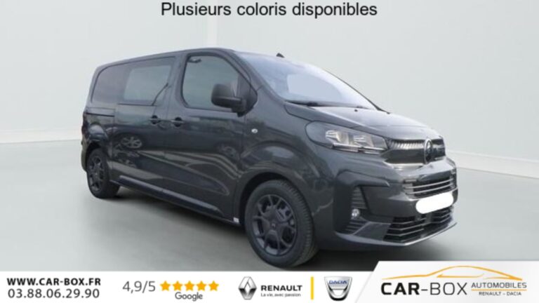 Citroën Jumpy Cabine Approfondie CAB M BLUEHDI 180 S EAT8 - Image 01 (July 1, 2026)