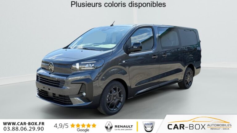 Citroën Jumpy CABINE APPROFONDIE FIXE XL 2.2 DIESEL 180 EAT8 5PL - Image 01 (July 2, 2026)