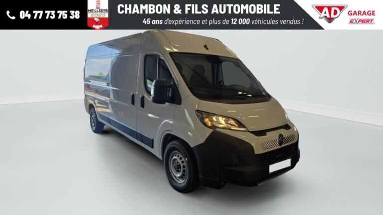 Citroën Jumper Fourgon DIESEL 140 CH 3.5T RENF MAN FIRST - Image 01 (July 6, 2026)