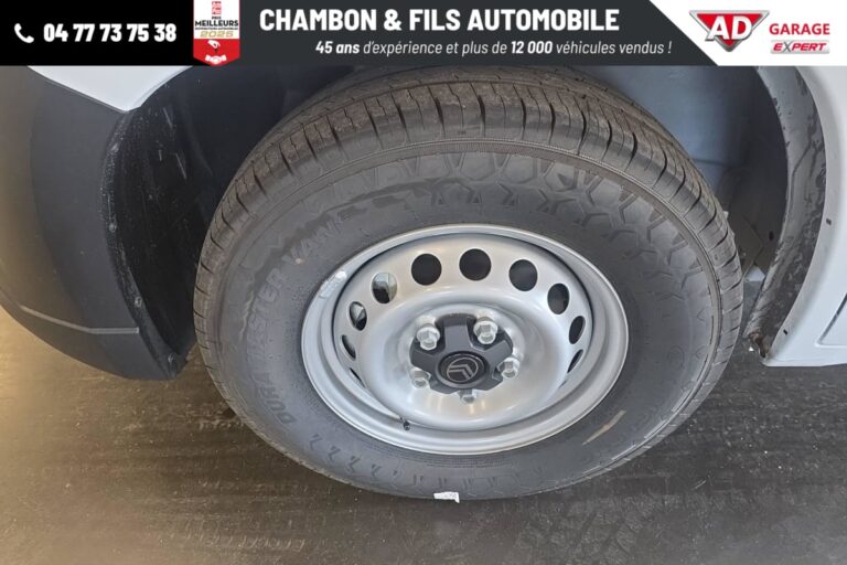 Citroën Jumper Fourgon DIESEL 140 CH 3.5T RENF MAN FIRST - Image 20 (July 6, 2026)