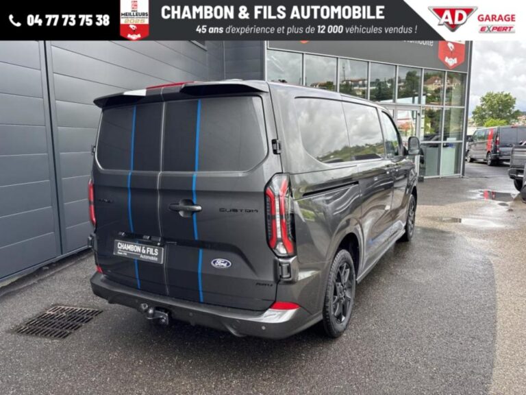 Ford Transit Custom FOURGON 320 2.0 ECOBLUE 170 CH BVA8 4X4 SPORT Prix: 42908 HT - Image 06 (July 6, 2026)