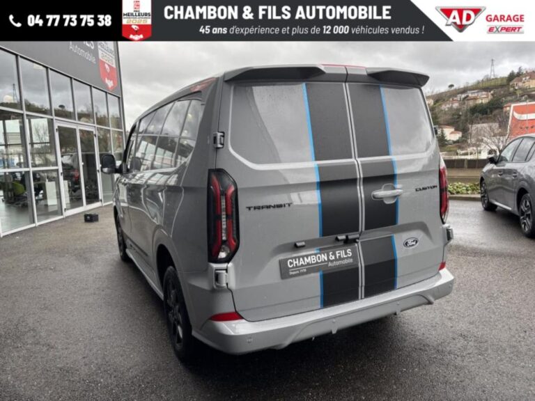 Ford Transit Custom FOURGON 320 2.0 ECOBLUE 170 CH BVA8 SPORT Prix:36658 HT - Image 06 (July 6, 2026)