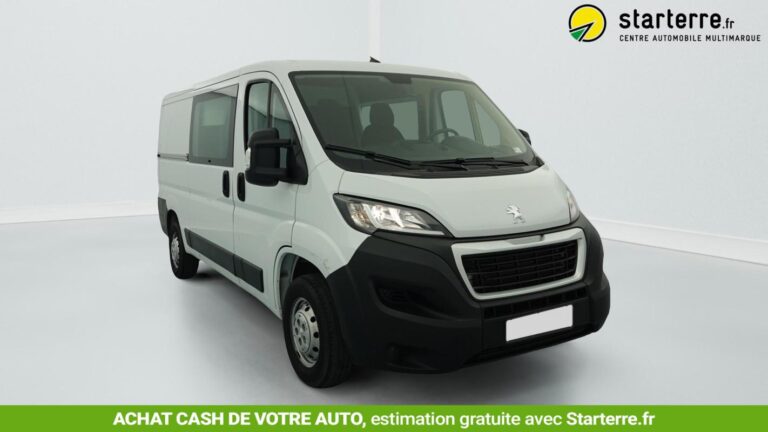 Peugeot Boxer FOURGON CABINE APPRONFONDIE 3.3 T BLUEHDI 140 S&S BVM6 - Image 01 (July 6, 2026)