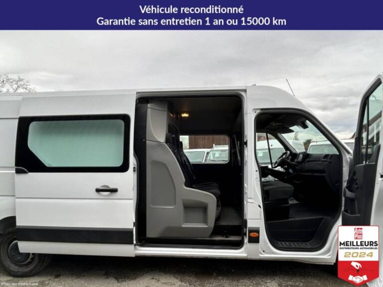Renault Master 7 PLACES 3T5 2.3 DCI 135CH CAB APPROFONDIE - Image 04 (July 7, 2026)
