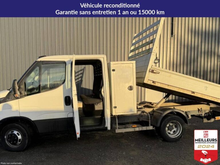 Iveco Daily 35C14 BENNE COFFRE DOUBLE CABINE RJ 6 places - Image 02 (July 7, 2026)
