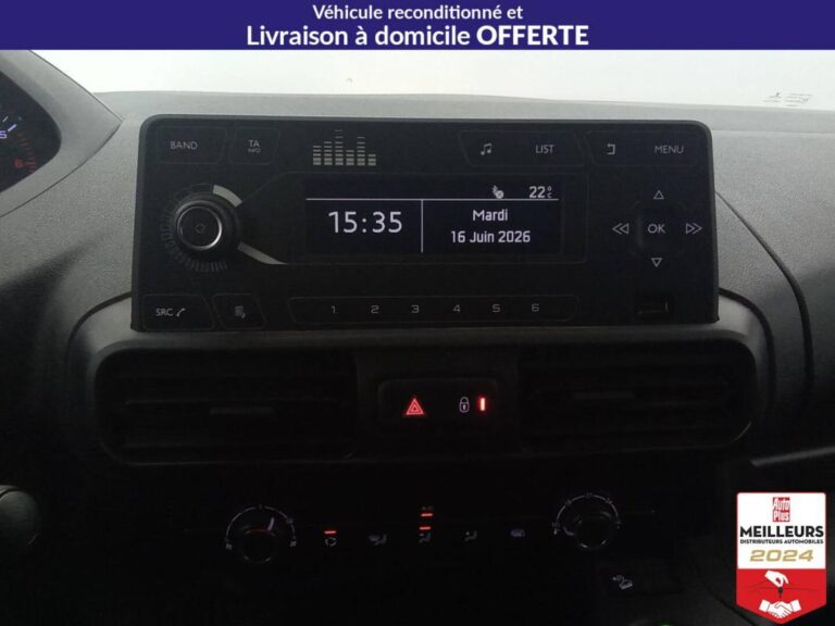 Peugeot Partner FOURGON STANDARD 650 KG ESSENCE 110 PREMIU - Image 18 (July 7, 2026)