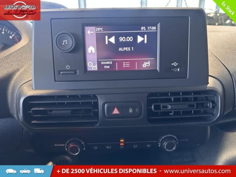 Peugeot Partner FOURGON FGN DIESEL 100 CH M MANUELLE - Image 16 (July 7, 2026)