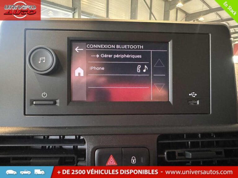 Peugeot Partner FOURGON FGN DIESEL 100 CH M MANUELLE - Image 20 (July 7, 2026)