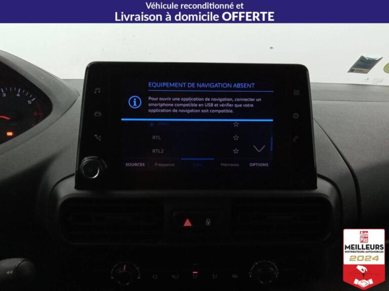 PEUGEOT PARTNER FOURGON STANDARD 1000 KG BLUEHDI 100 S&S PREMIUM - Image 18 (July 7, 2026)