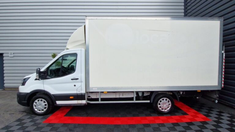 Ford Transit T350 l4 2.0 ecoblue 130 trend business CAISSE 20m3 + HAYON - Image 01 (July 7, 2026)