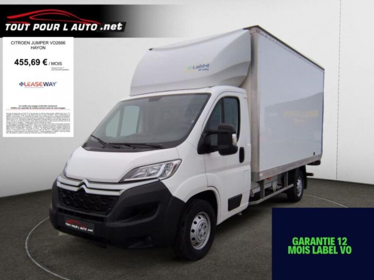 Citroën Jumper FG 2.0 BLUEHDI 130 BUSINESS HAYON DHOLLANDIA - Image 01 (July 7, 2026)