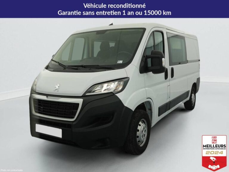 PEUGEOT BOXER FOURGON CABINE APPRONFONDIE 3.3 T BLUEHDI 140 S&S BVM6 - Image 01 (July 7, 2026)