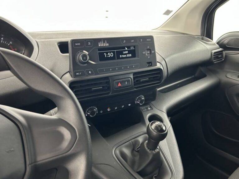 Peugeot Partner FGN FOURGON STANDARD 650 KG BLUEHDI 100 S&S BVM5 PRO - Image 12 (July 7, 2026)