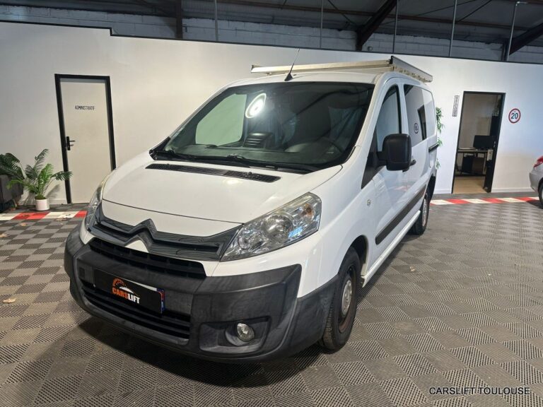 Citroën Jumpy 2.0 Hdi 128CV CABINE APPROFONDIE – 6 PLACES BLUETOOTH GPS TVA RECUPERABLE - Image 01 (July 7, 2026)