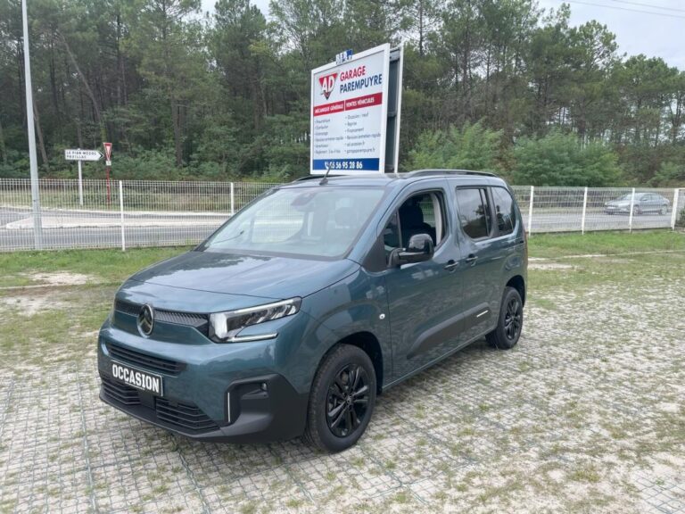 Citroën Berlingo TAILLE M / EN 5 PLACES SANS MALUS BHDI 130 EAT8 GARANTIE CONSTRUCTEUR VERSION M1-N1 identique Rifter - Image 02 (July 7, 2026)