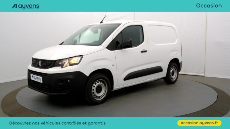 Peugeot Partner Standard 650kg BlueHDi 100ch S&S Asphalt - Image 01 (July 7, 2026)
