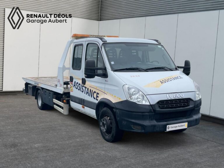 Iveco Daily PLATEAU PORTE-VOITURES BASCULANT COULISSANT TYPE BB30H –70C17L – 7T DOUBLE CABINE - Image 01 (July 7, 2026)