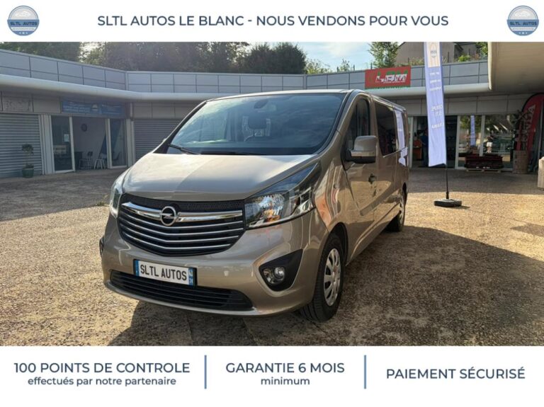Opel Vivaro 1.6 CDTi 145Ch – 2016 174 000Km Garantie 6 Mois - Image 01 (July 7, 2026)
