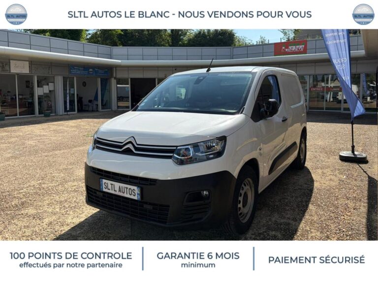 Citroën Berlingo e-Van 50kWh 136ch – Première Main TVA Récupérable 50 000km 2022 Garantie 6 Mois - Image 01 (July 7, 2026)
