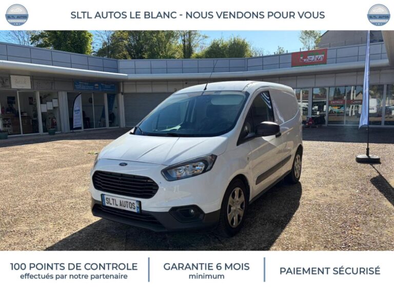 Ford transit courier Trend 1.0 EcoBoost 100 Ch – Faible kilométrage 2019 55 000km Garantie 6 Mois - Image 01 (July 7, 2026)