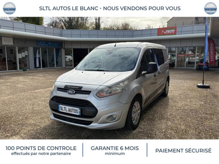Ford Transit Connect 1.6 TDCi 95ch – Utilitaire Fiable 2014 123 000km Garantie 6 Mois - Image 01 (July 7, 2026)