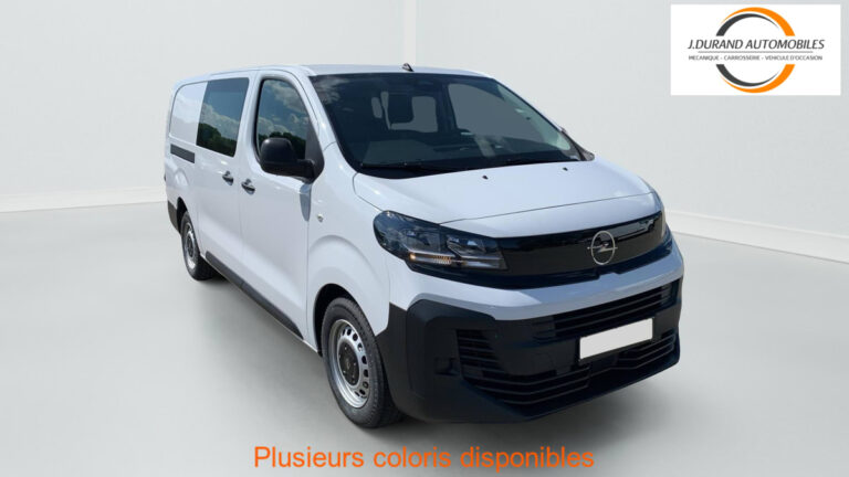 Opel Vivaro Cabine Approfondie CA FIXE DIESEL 150 CH XL MANUELLE - Image 01 (August 7, 2026)