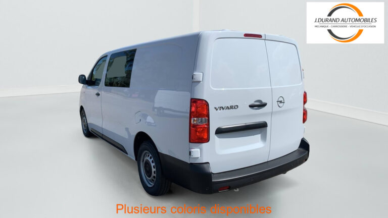 Opel Vivaro Cabine Approfondie CA FIXE DIESEL 150 CH XL MANUELLE - Image 05 (August 7, 2026)