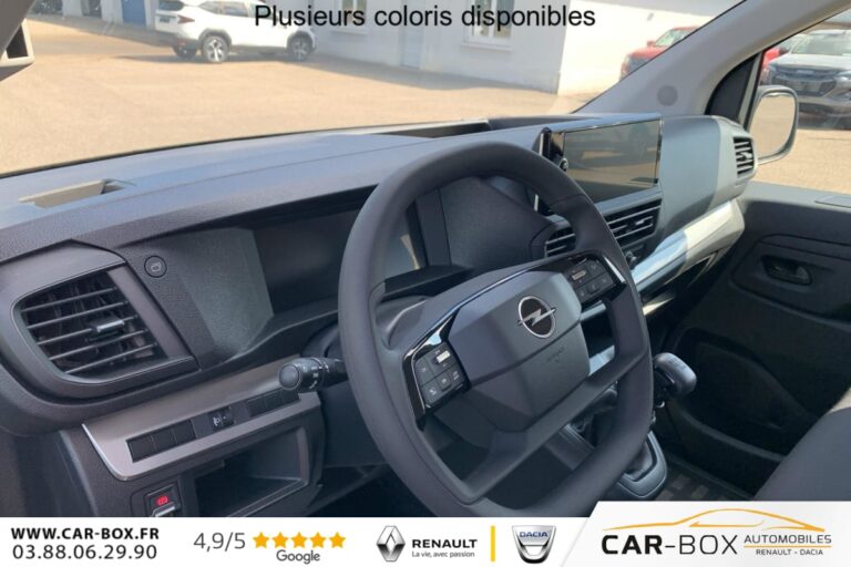 Opel Vivaro Cabine Approfondie CA FIXE DIESEL 150 CH XL MANUELLE - Image 12 (August 11, 2026)