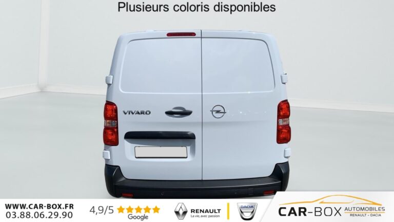 Opel Vivaro Cabine Approfondie CA FIXE DIESEL 150 CH XL MANUELLE - Image 06 (August 11, 2026)