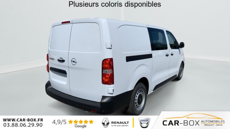Opel Vivaro Cabine Approfondie CA FIXE DIESEL 150 CH XL MANUELLE - Image 07 (August 11, 2026)